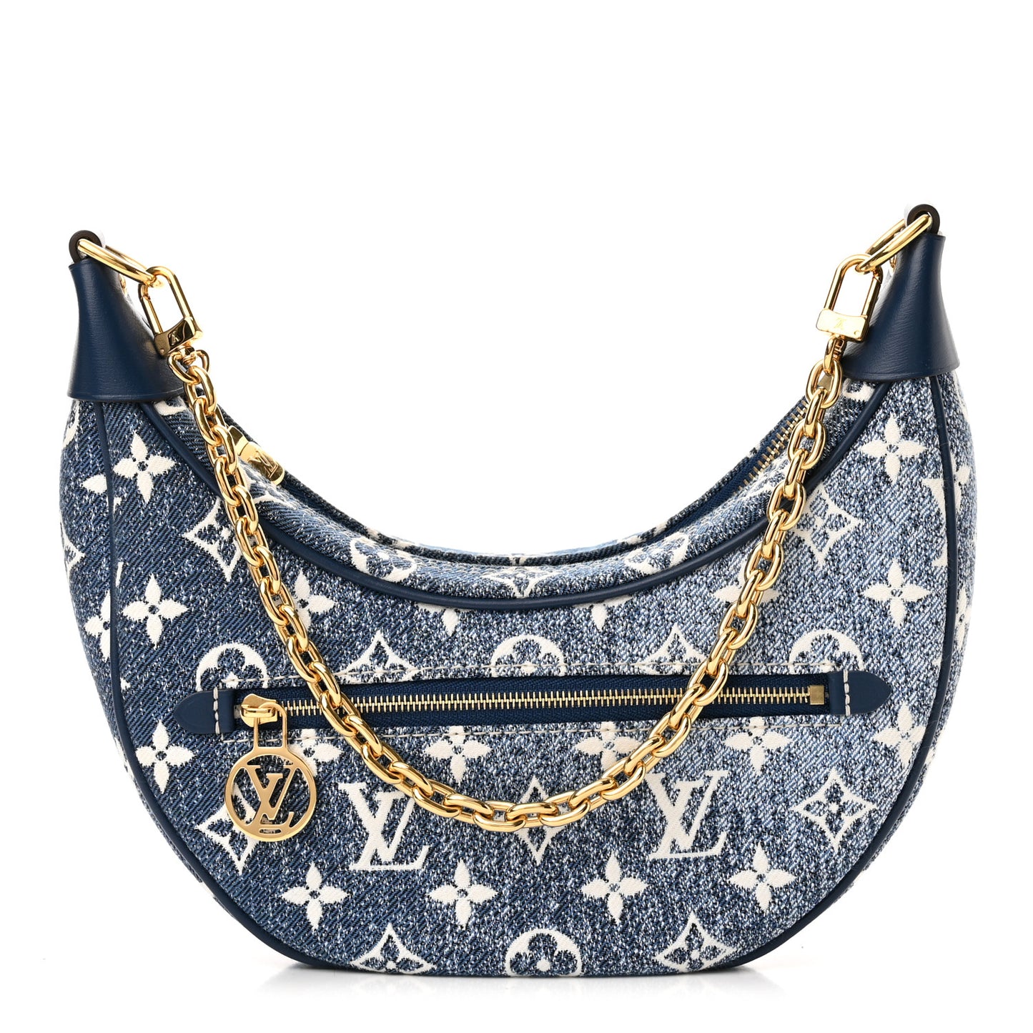 Monogram Jacquard Denim Loop Bleu