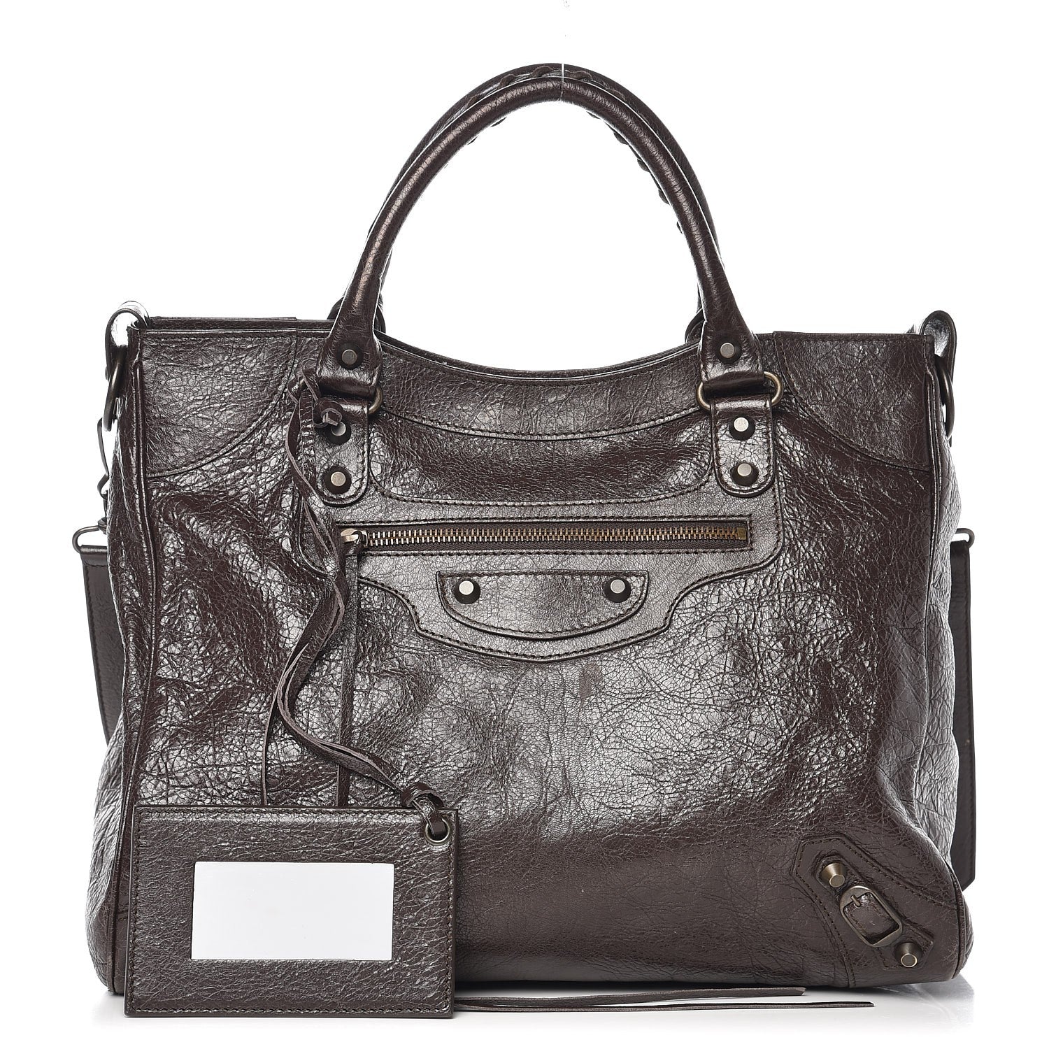 Balenciaga Agneau Classic Hardware Velo Charbon 1 of 9