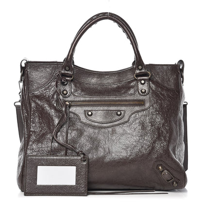 Balenciaga Agneau Classic Hardware Velo Charbon 1 of 9