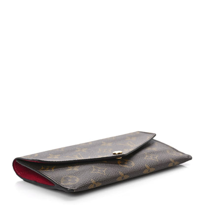 Louis Vuitton Monogram Jeanne Wallet Fuchsia 5 of 9