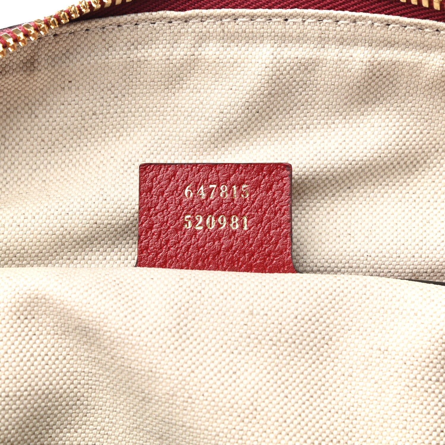 Gucci X DORAEMON Mini Vintage GG Supreme Monogram Web Duffle Travel Bag Beige Cherry Red 6 of 9