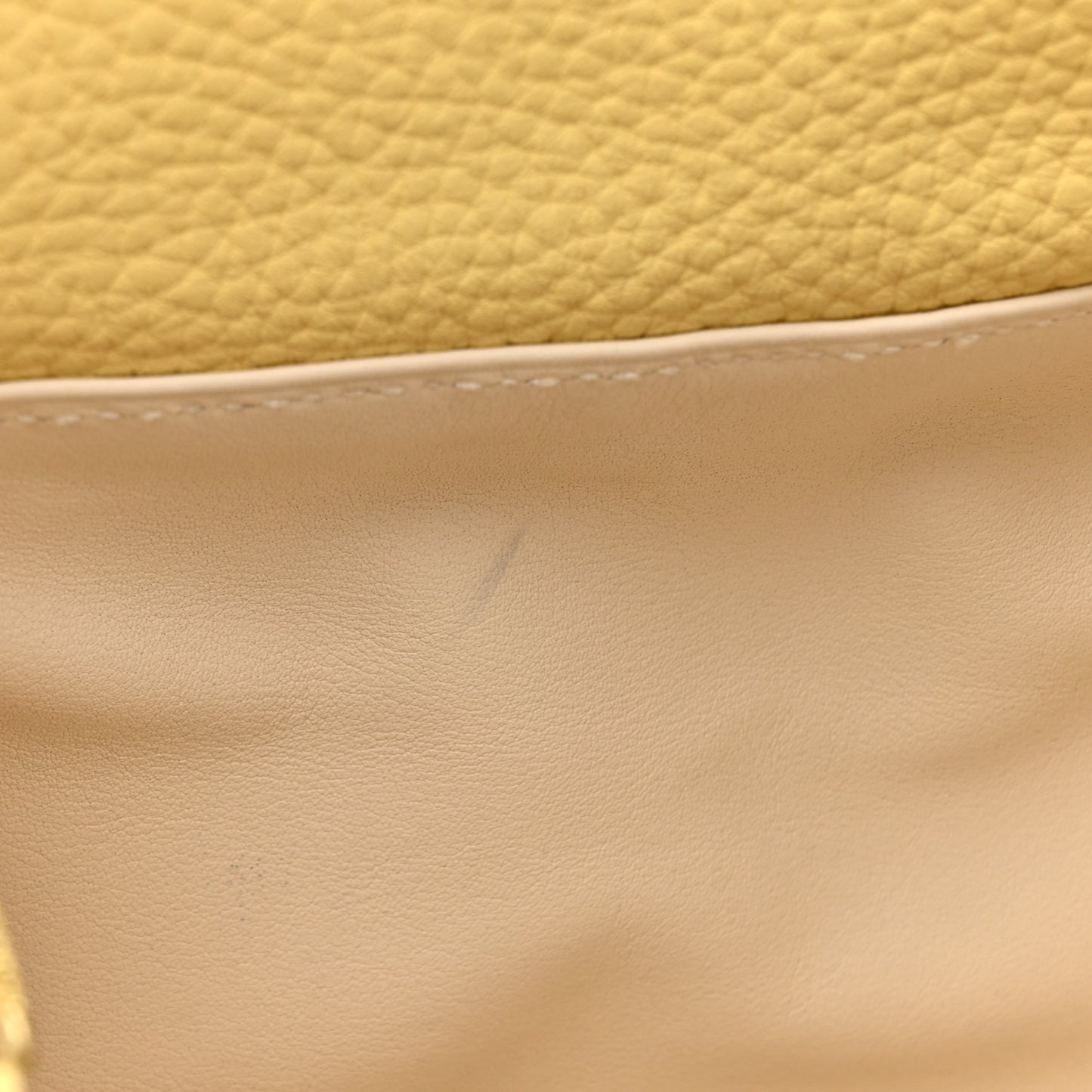 Taurillon Clemence Mini Lindy 20 Jaune Poussin
