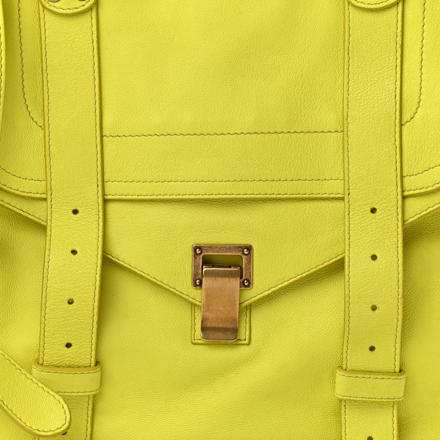 Proenza Schouler Lambskin PS1 Tote Citron 7 of 14