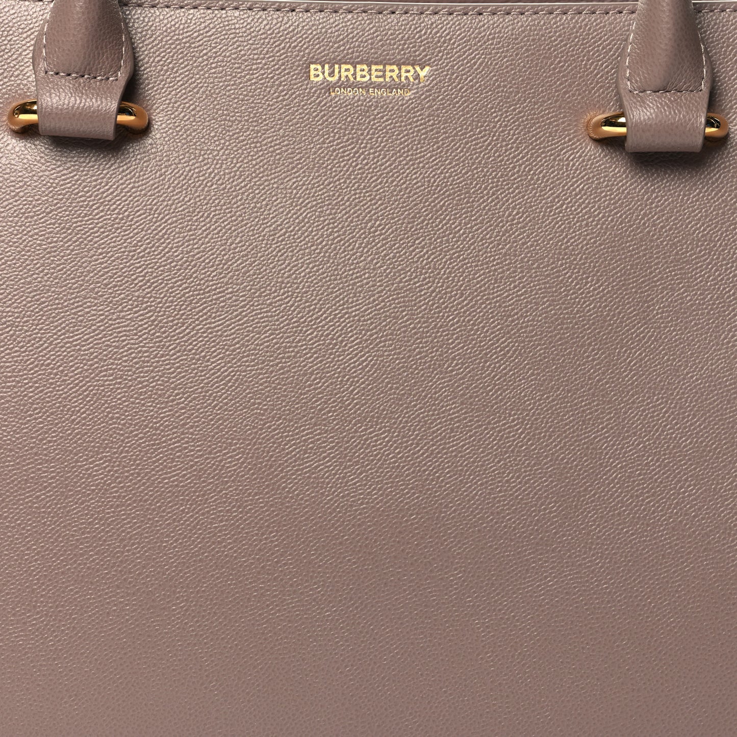 Calfskin Mega Check Small Banwell Tote Grey Mink
