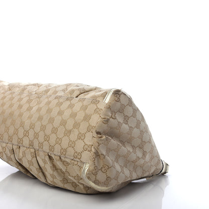 Gucci Monogram Large D Gold Hobo Gold 7 of 15