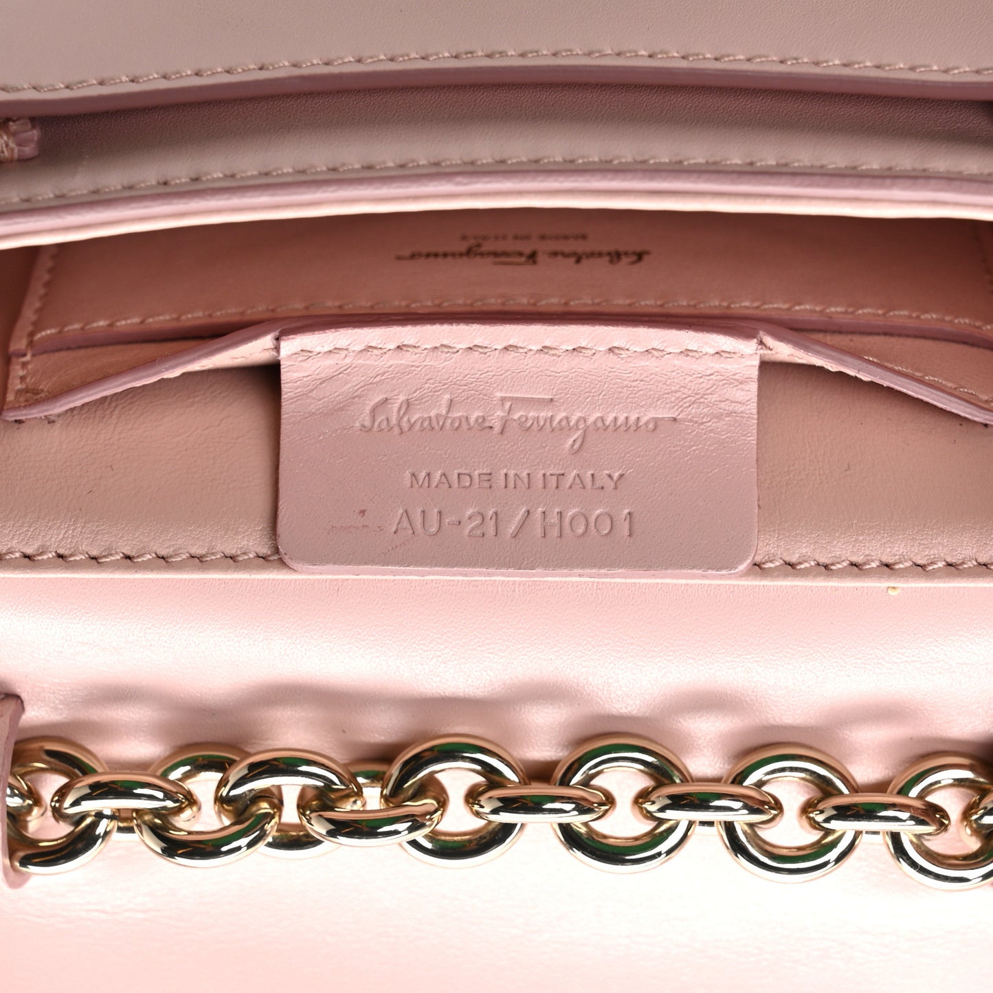 Calfskin Vela Crossbody Flap Bag Antique Rose