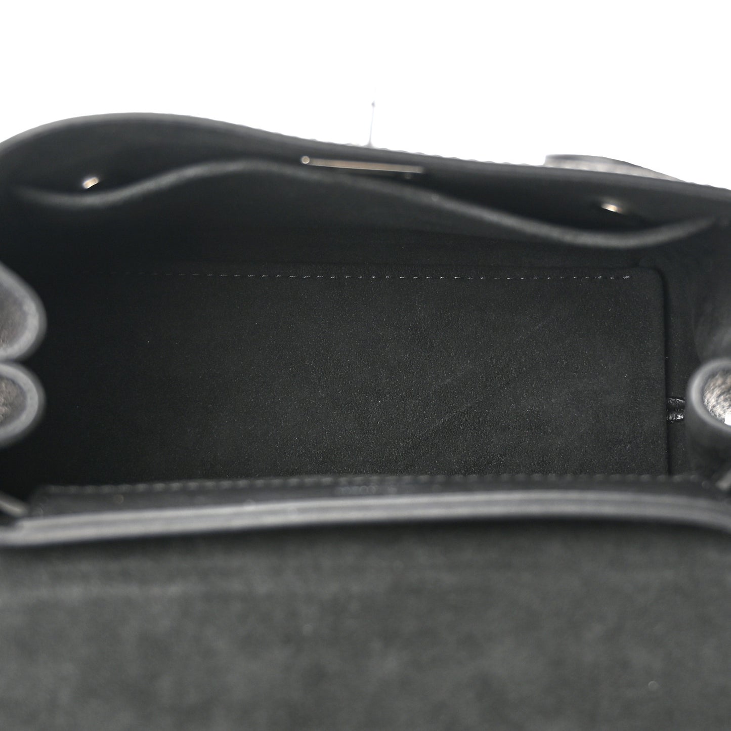 Calfskin Lockme Ever Mini Black