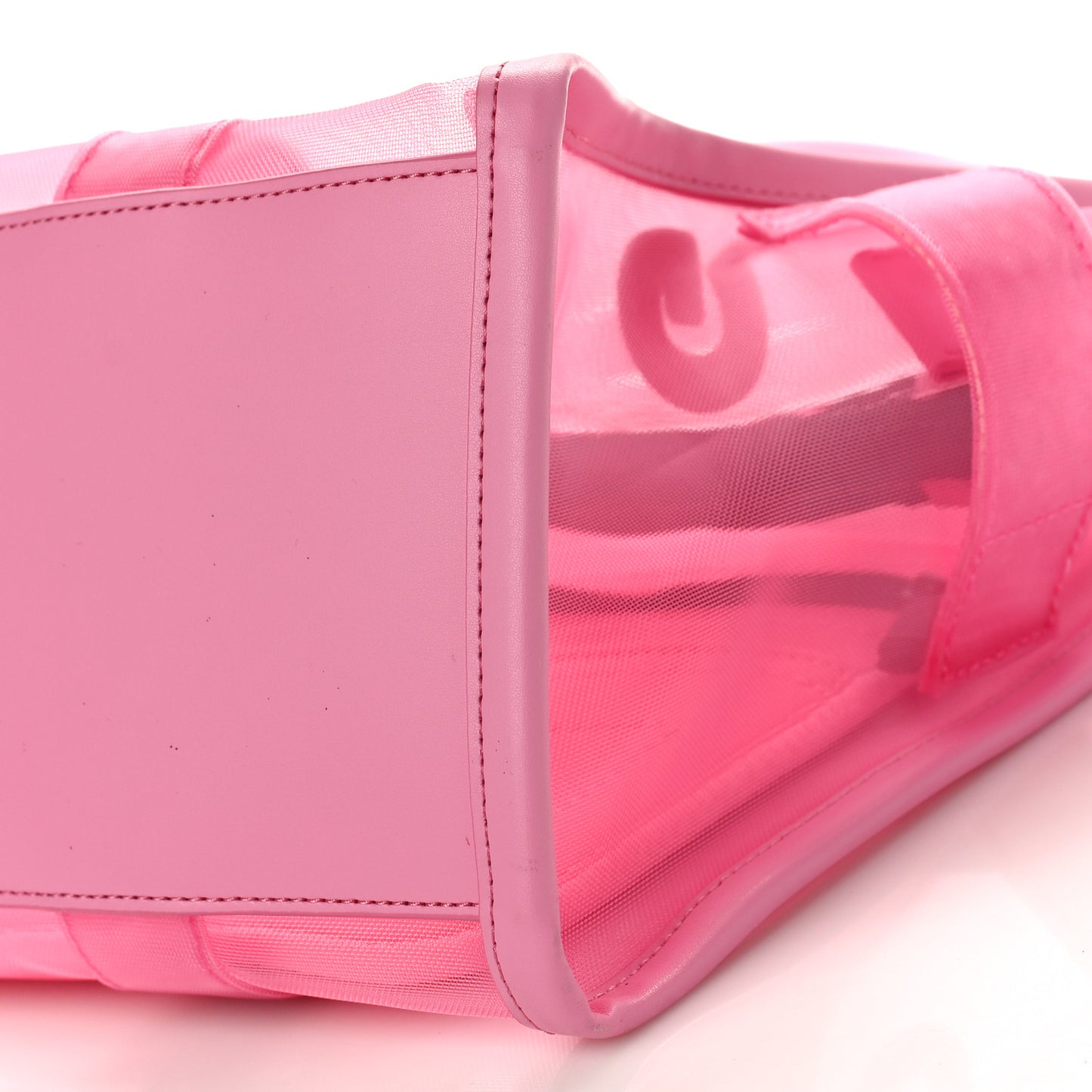 Nylon Medium The Mesh Tote Bag Pink