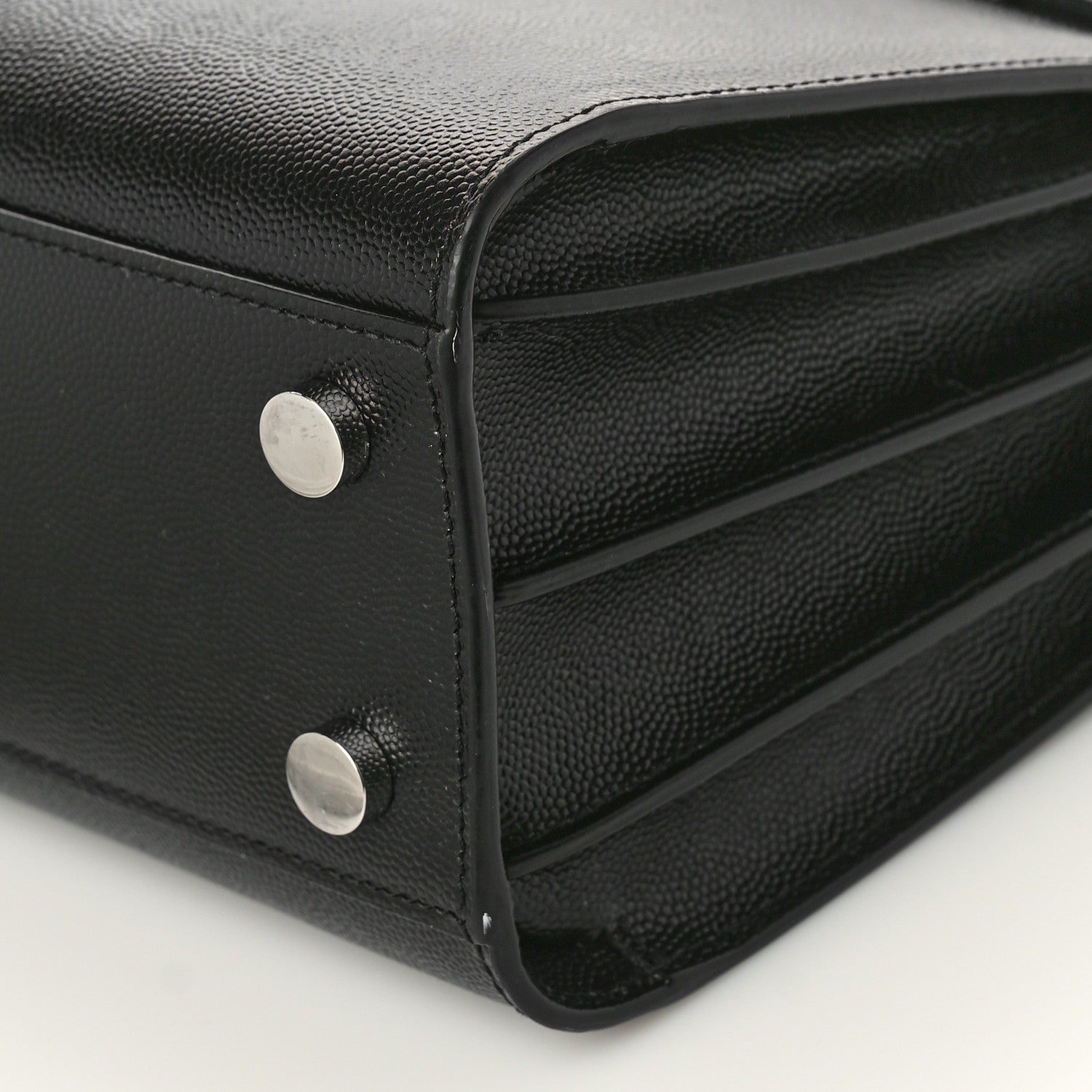 Saint Laurent Grain de Poudre Nano Sac De Jour Black 9 of 9