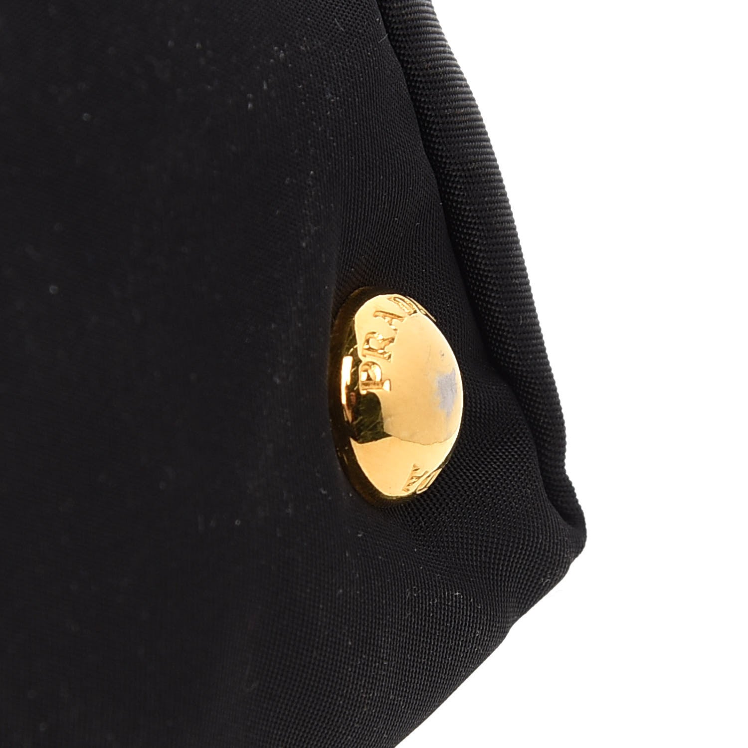 Prada Tessuto Nylon Soft Calf Tote Black 11 of 12