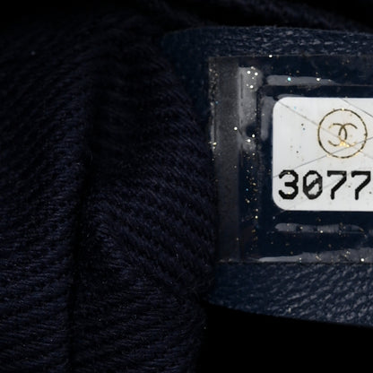 Chanel Iridescent Caviar Quilted Extra Mini Coco Handle Flap Dark Blue 7 of 10