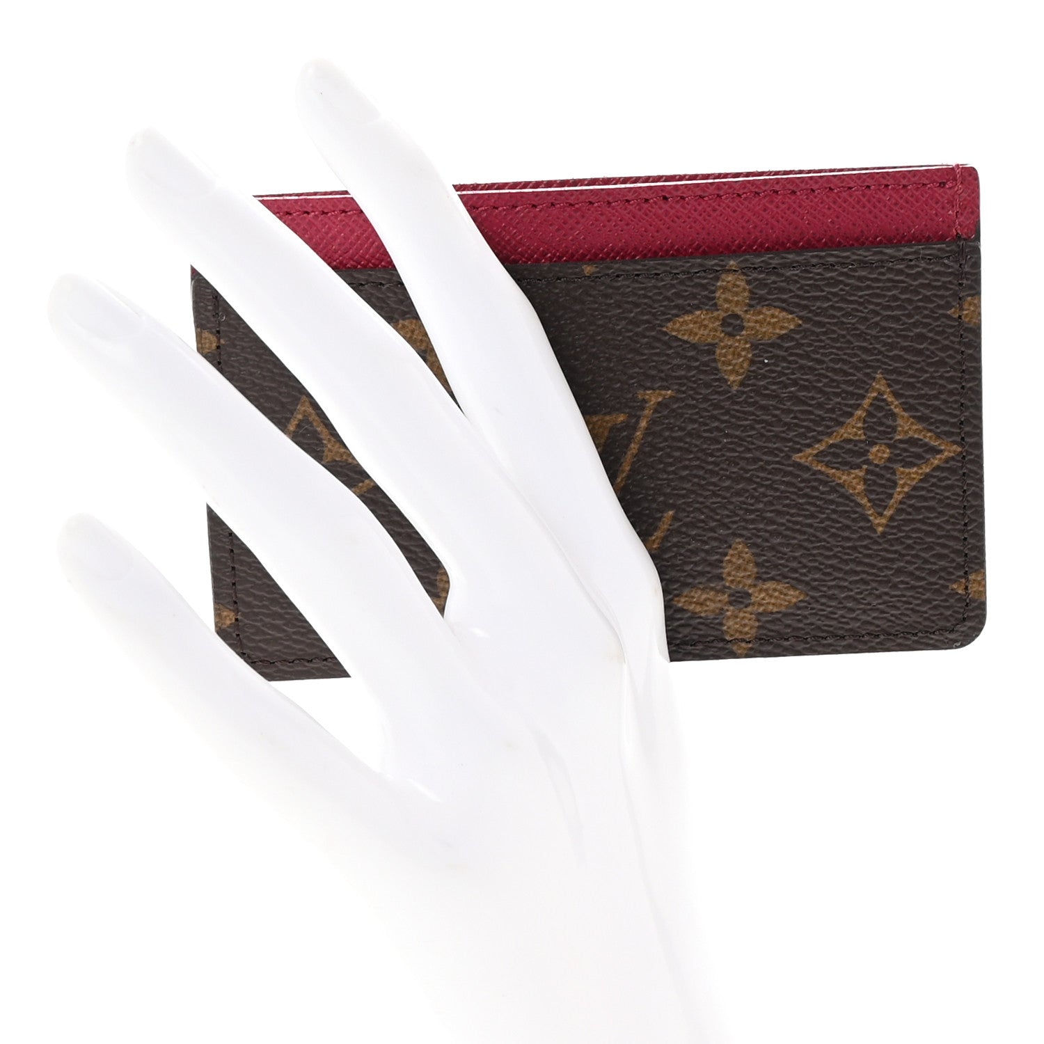 Louis Vuitton Monogram Card Holder Fuchsia 2 of 6