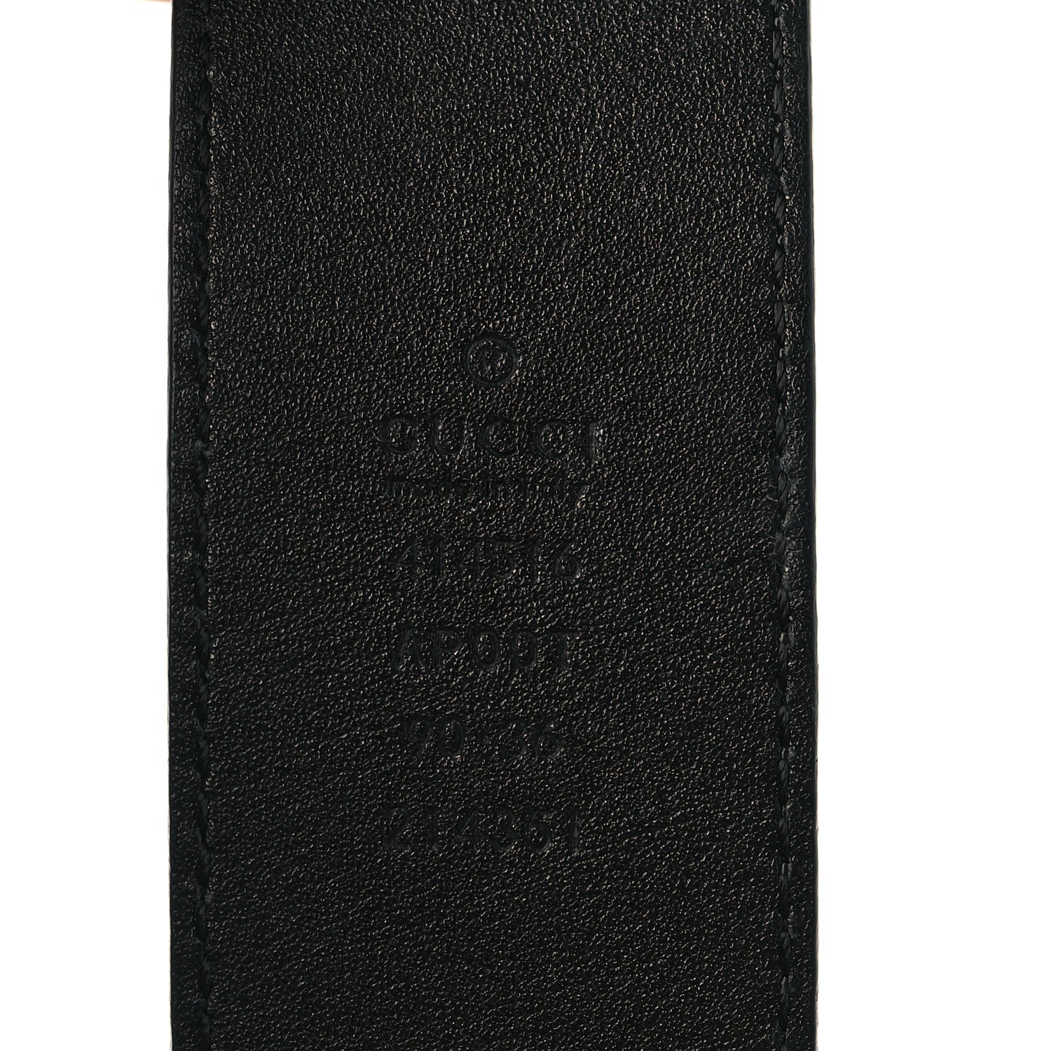 Gucci Calfskin Double G 30mm Belt 90 36 Black 4 of 5