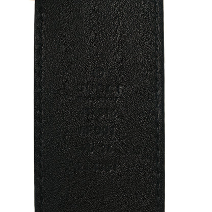 Gucci Calfskin Double G 30mm Belt 90 36 Black 4 of 5