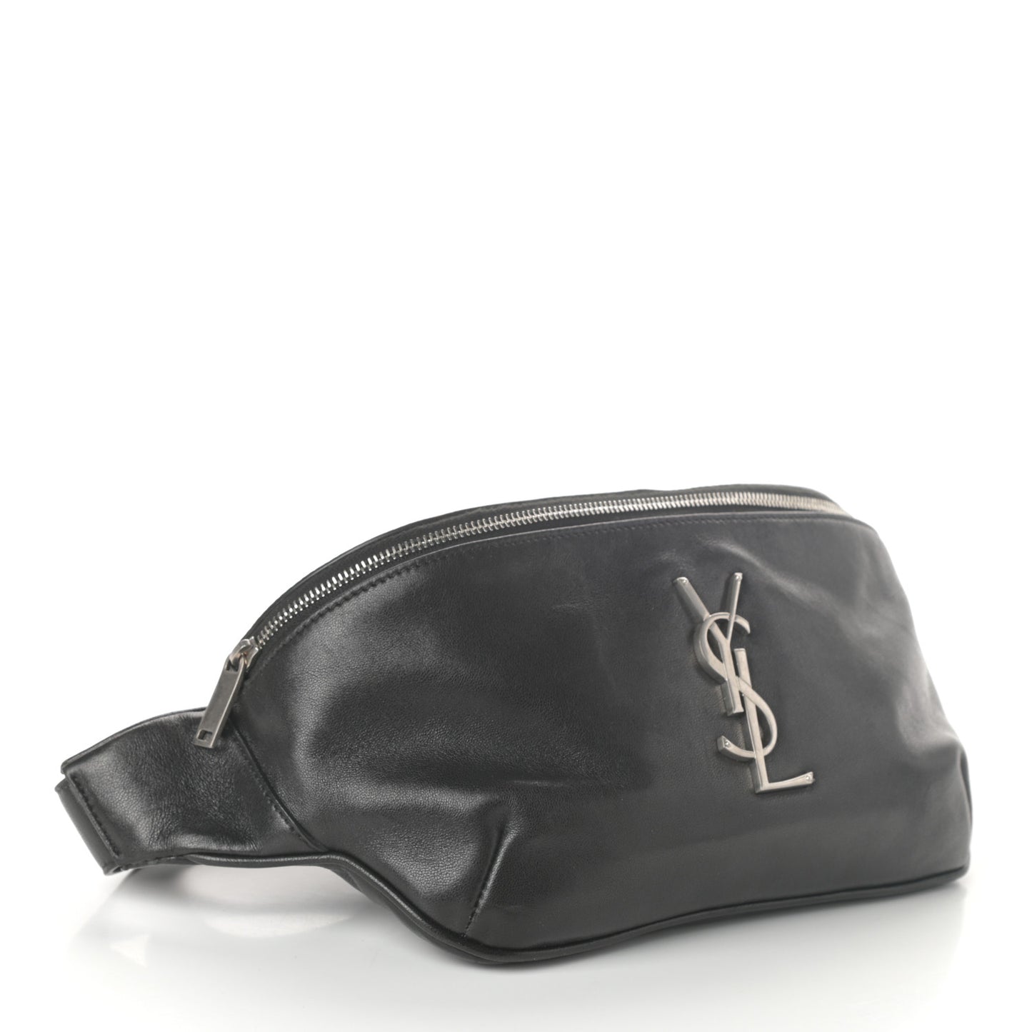 Calfskin Monogram Belt Bag Black