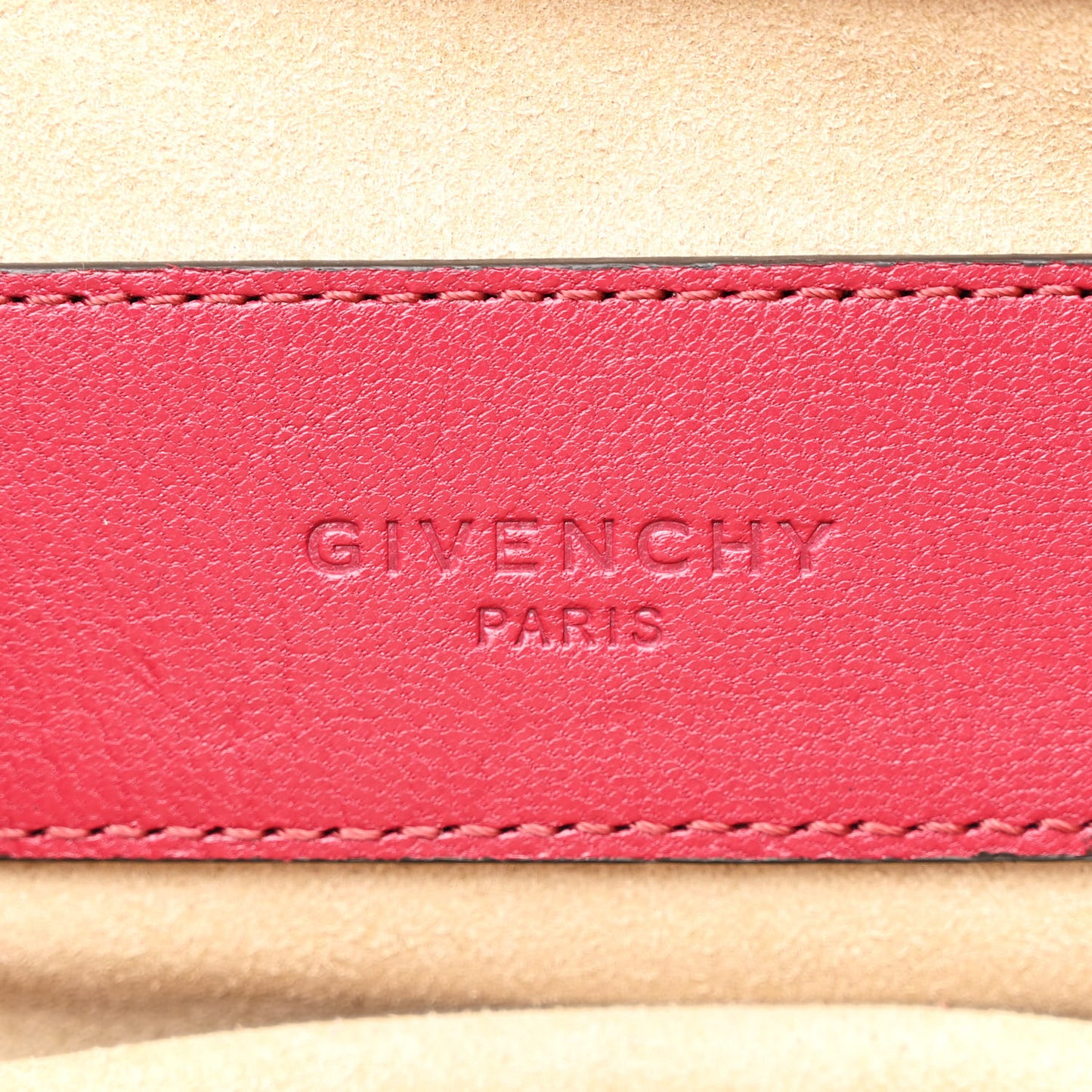 Goatskin Suede Cross 3 Crossbody Bag Fig Pink Cherry