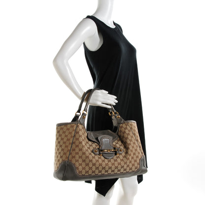 Gucci Monogram Large New Pelham Shoulder Bag Grey 3 of 10