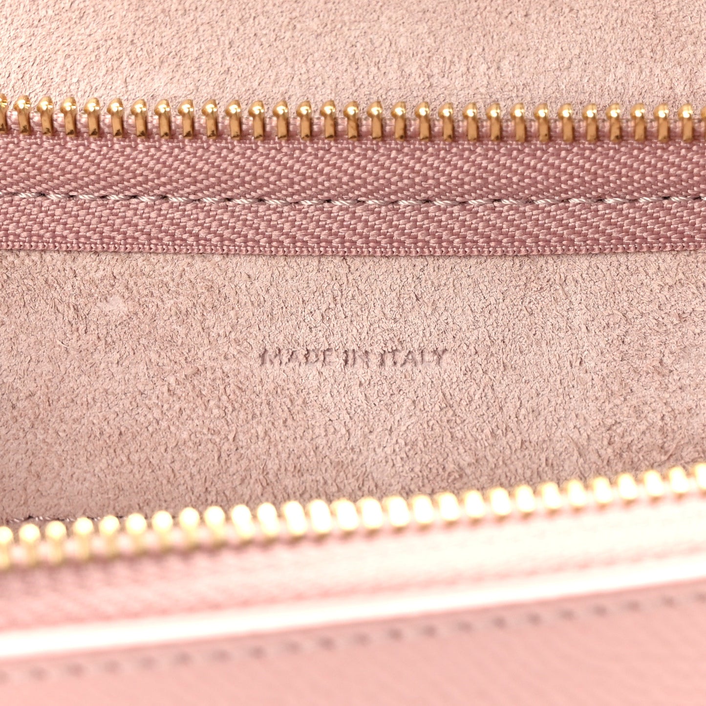 Grained Calfskin Nano Belt Bag Vintage Pink
