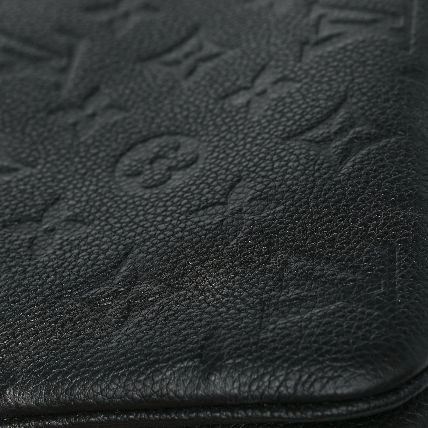 Louis Vuitton Empreinte Double Zip Pochette Black 11 of 12