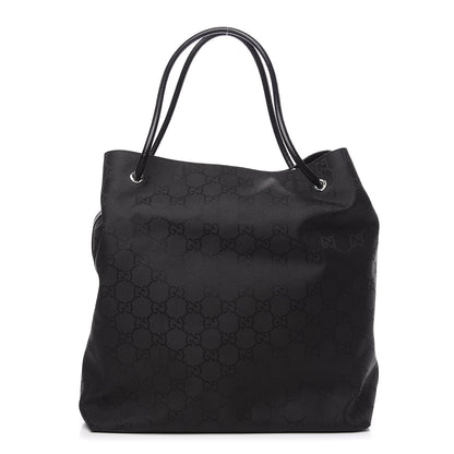 Gucci Nylon Monogram Gifford Tote Black 1 of 8