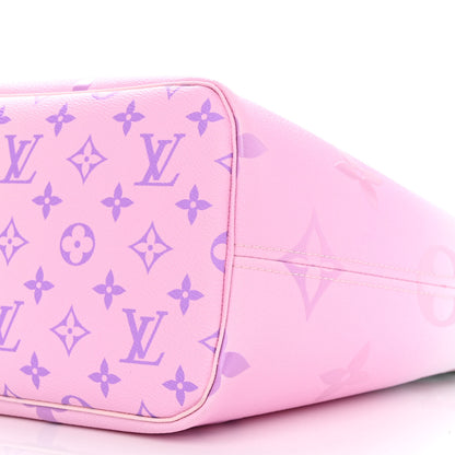Louis Vuitton Monogram Giant Spring In The City Neverfull MM Sunrise Pastel 9 of 10