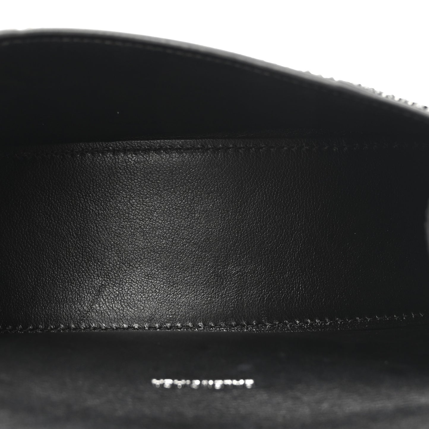 Strass Suede Hourglass Top Handle Bag XS Black Jet