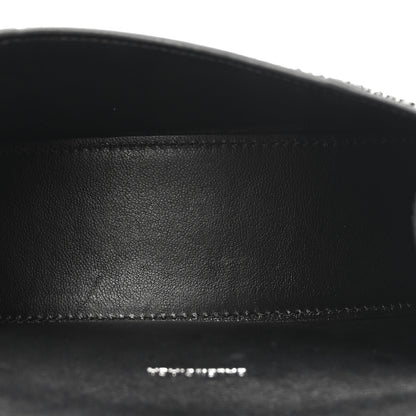 Balenciaga Strass Suede Hourglass Top Handle Bag XS Black Jet 5 of 11