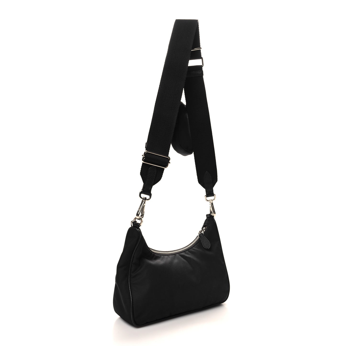 Nylon Re-Edition 2005 Shoulder Bag Black