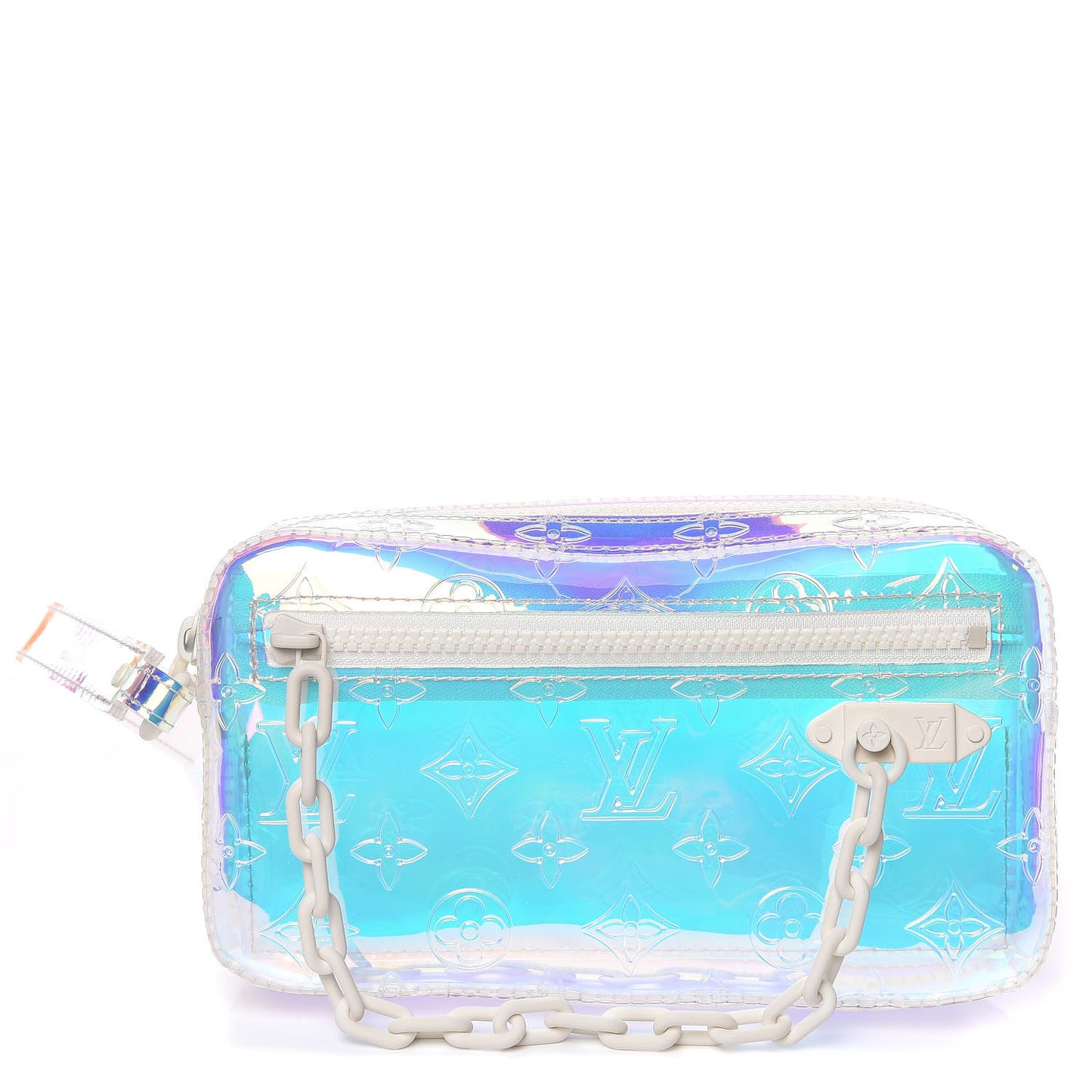 PVC Monogram Pochette Volga Iridescent Prism