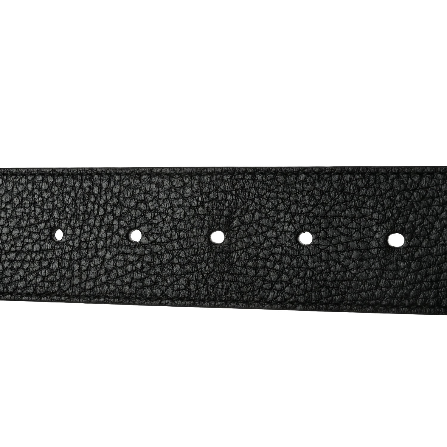 Gucci Dollar Calfskin 1973 Reversible Belt 90 36 Black Mineral Blue 5 of 6