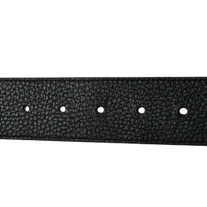 Gucci Dollar Calfskin 1973 Reversible Belt 90 36 Black Mineral Blue 5 of 6