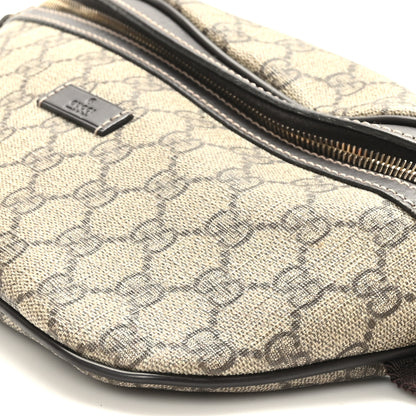 Gucci GG Supreme Monogram Belt Bag Dark Brown 9 of 9