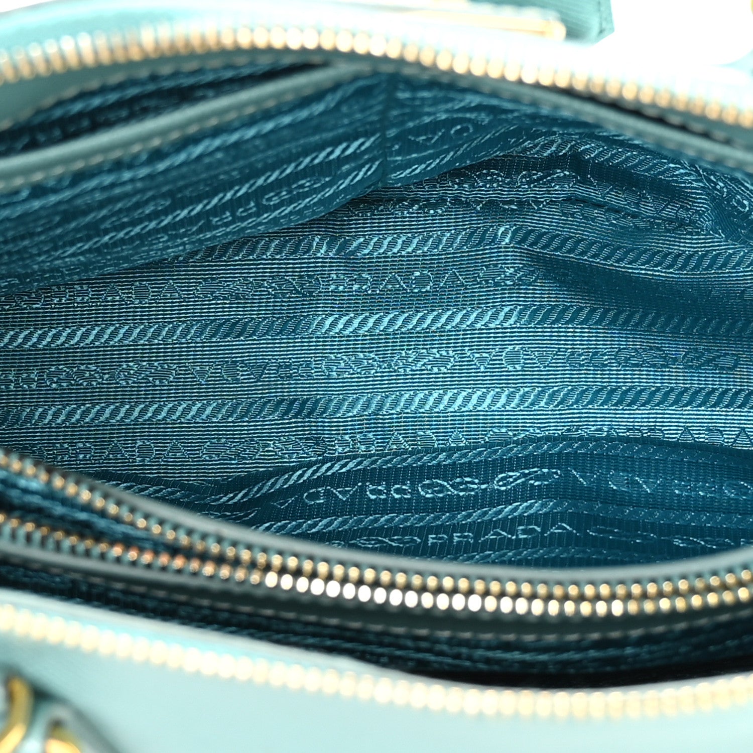 Prada Saffiano Lux Small Promenade Tote Anice 5 of 11