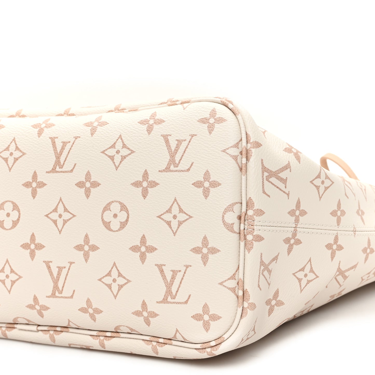 Monogram Inside Out Reversible Neverfull MM Dune Hazelnut