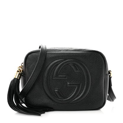 Gucci Pebbled Calfskin Small Soho Disco Bag Black 1 of 9