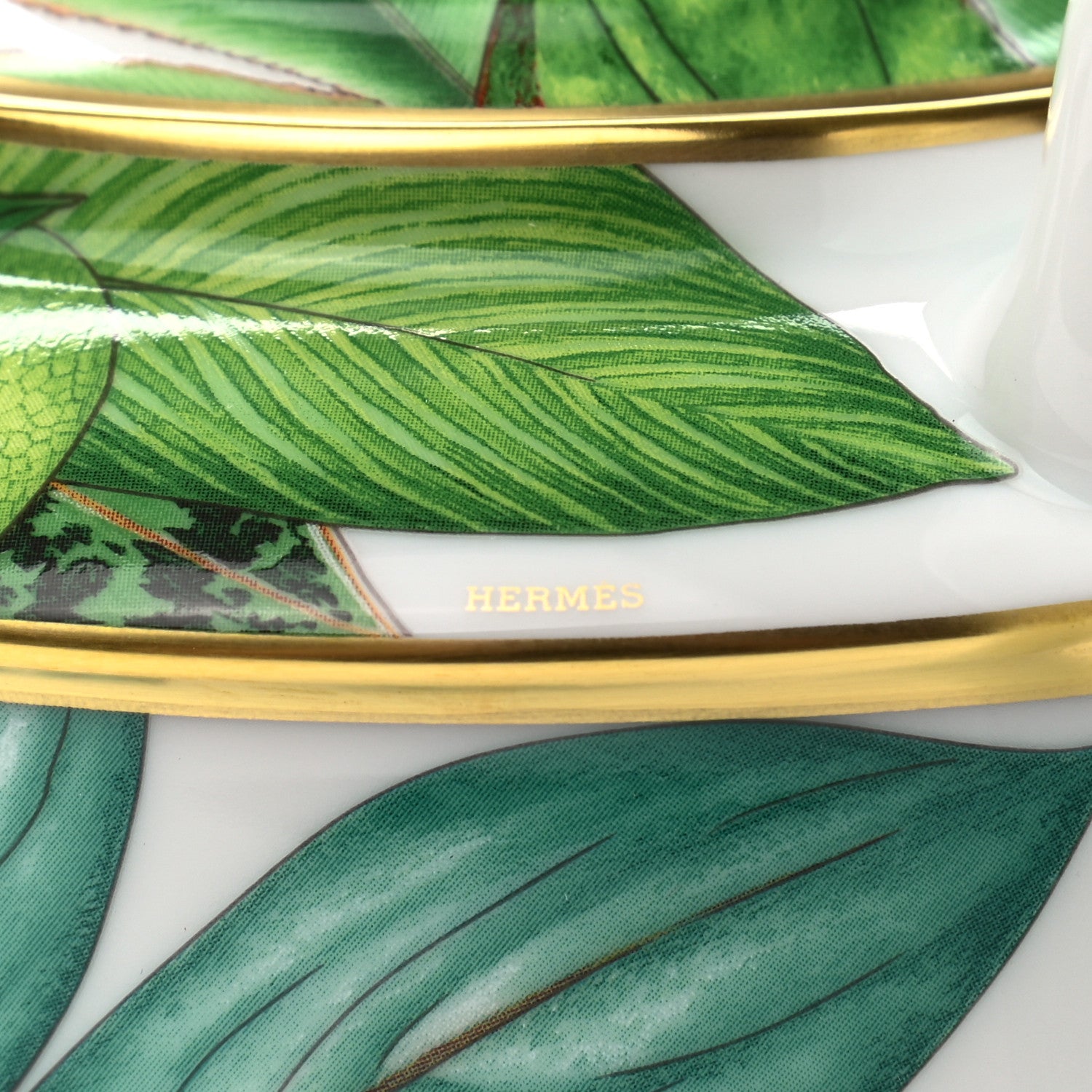 Hermes Porcelain Passiflora Teapot 7 of 7