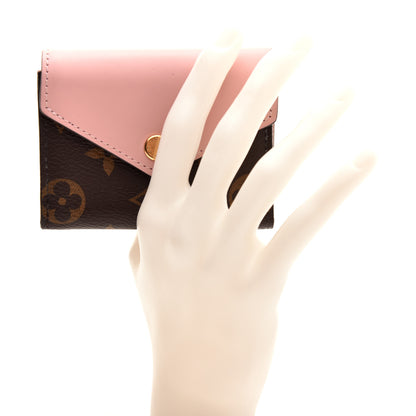 Louis Vuitton Monogram Zoe Wallet Rose Ballerine 2 of 8