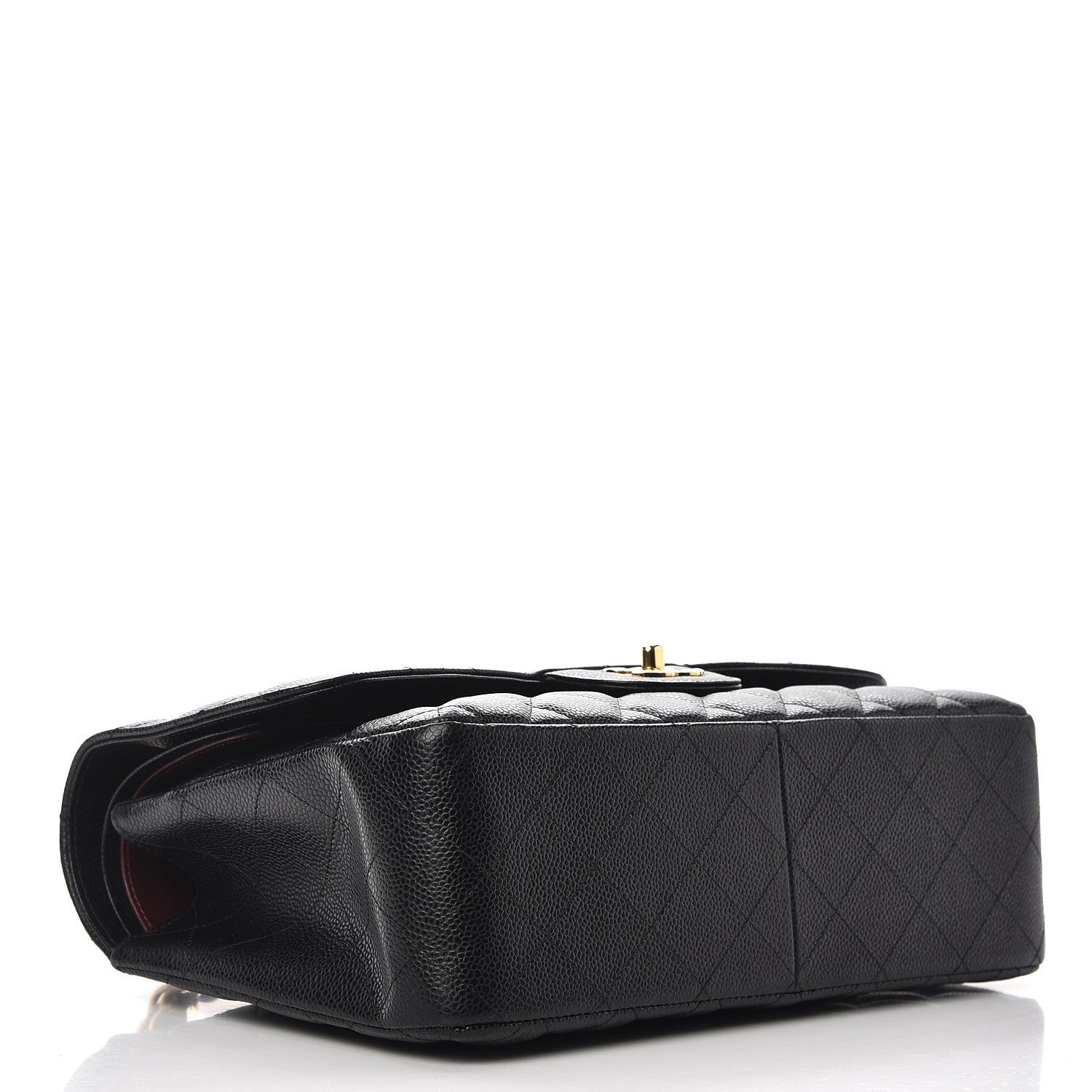 Chanel Caviar Quilted Jumbo Double Flap Black 5 of 9