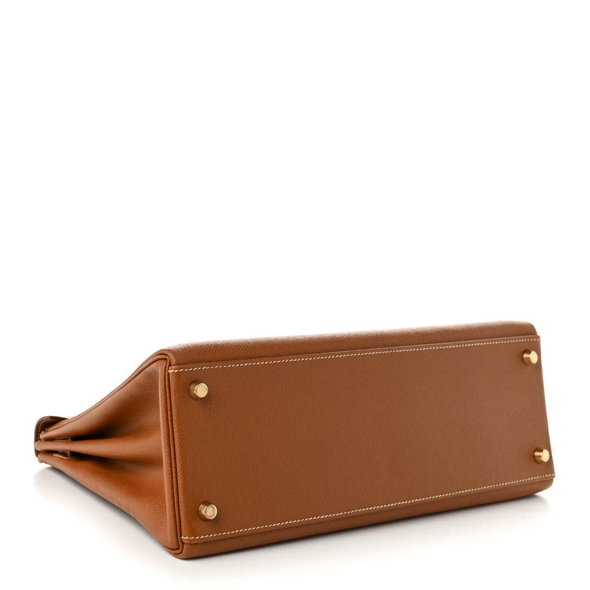Hermes Courchevel Kelly Retourne 32 Gold 4 of 12