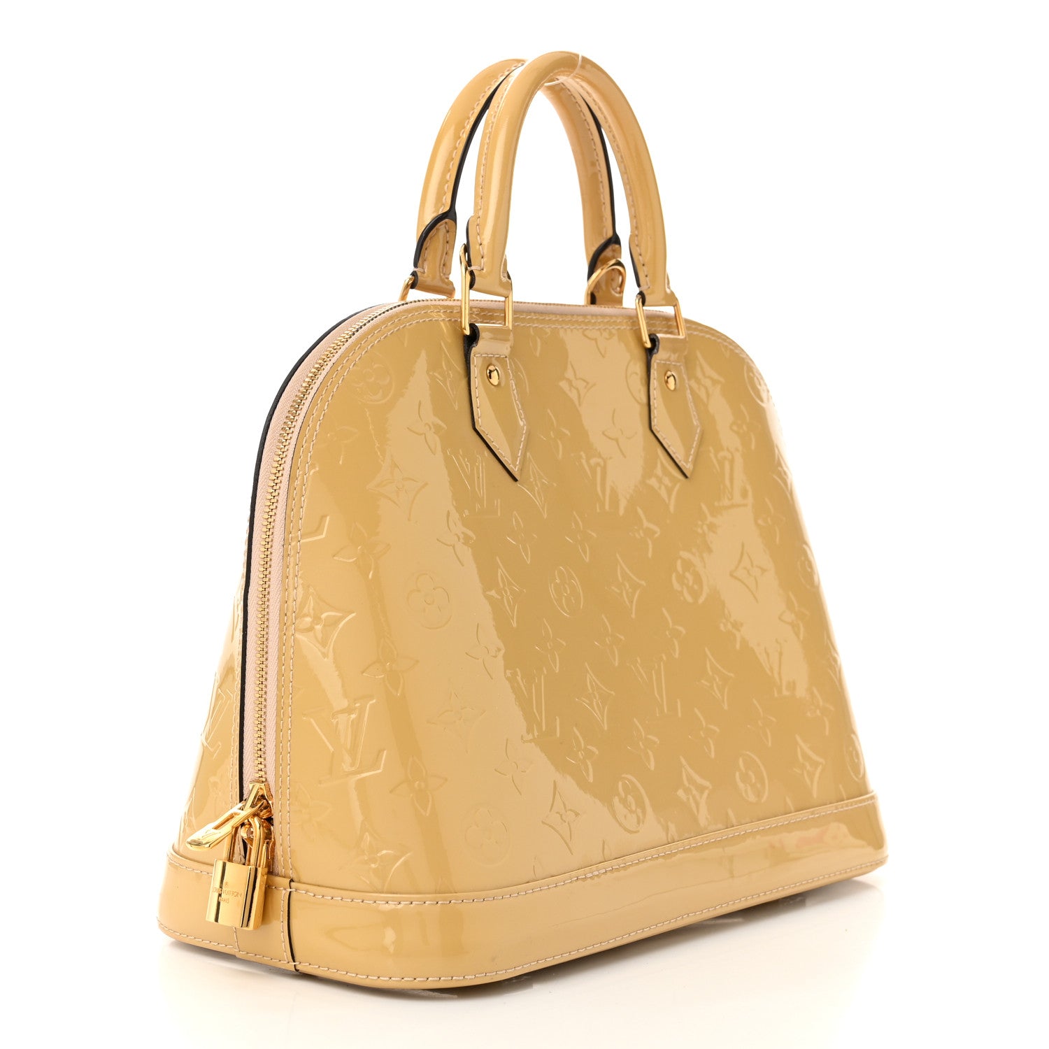 Louis Vuitton Vernis Alma PM Dune 3 of 13