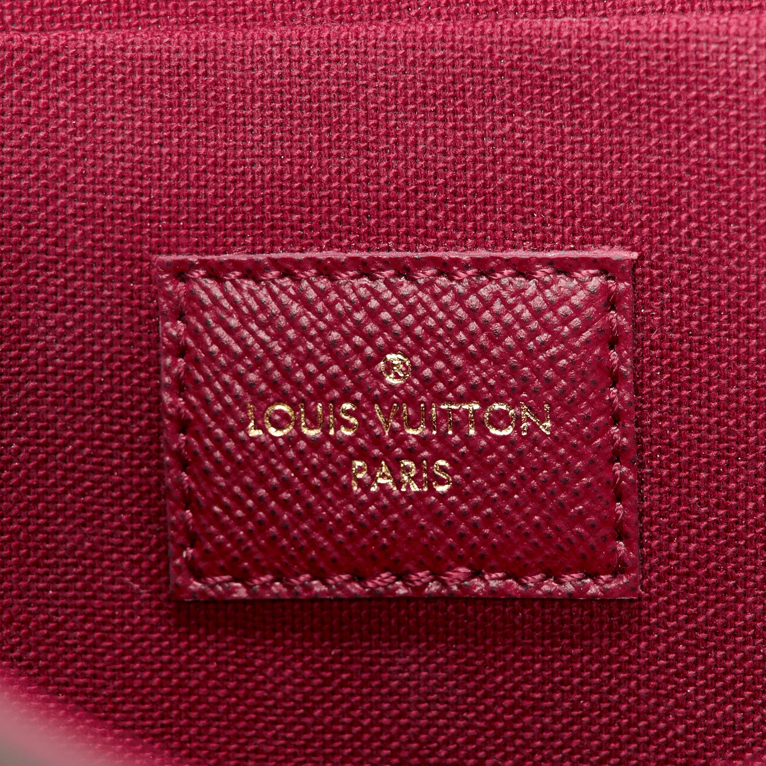 Louis Vuitton Monogram Pochette Felicie Chain Wallet Fuchsia 7 of 16