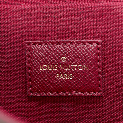 Louis Vuitton Monogram Pochette Felicie Chain Wallet Fuchsia 7 of 16