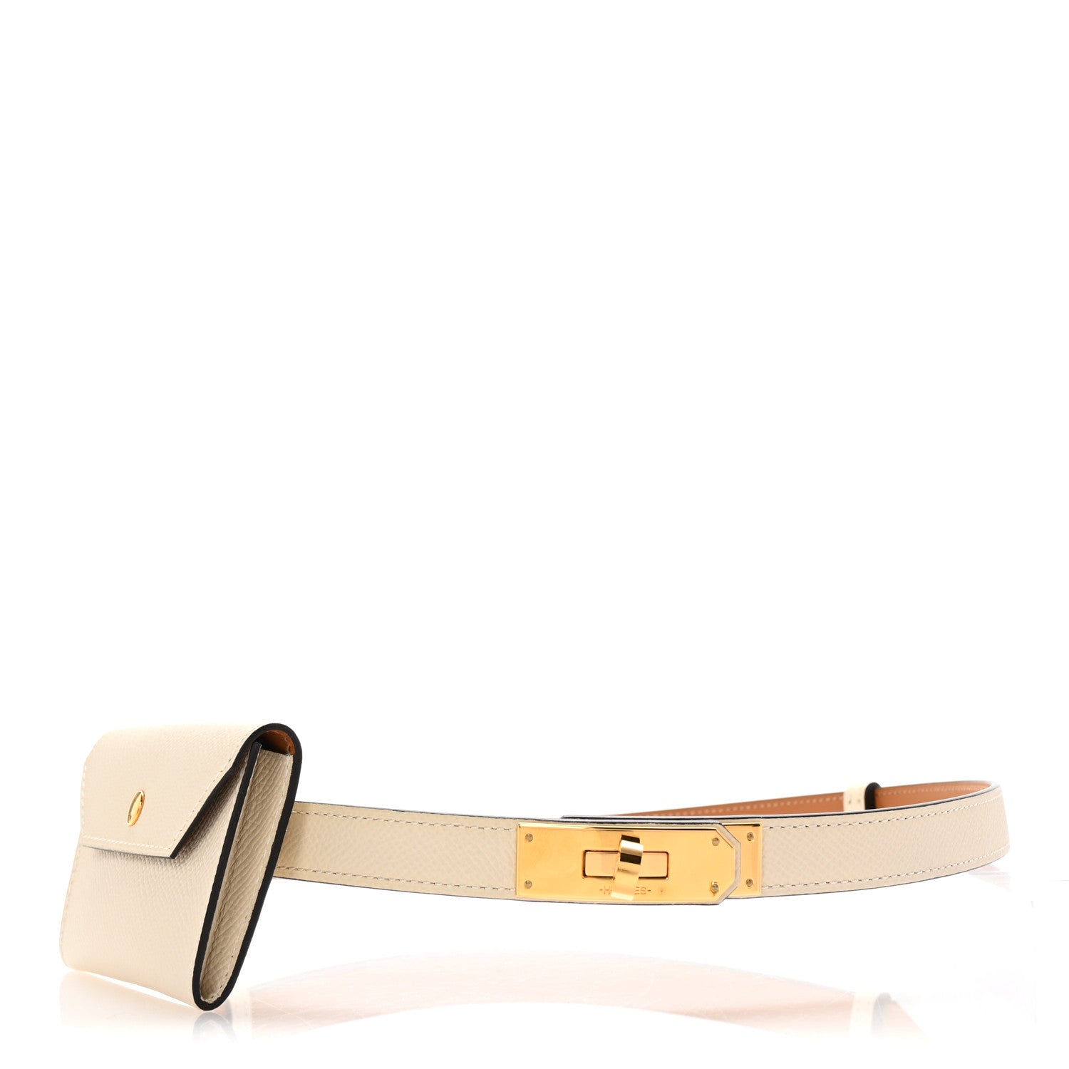 Hermes Epsom Kelly Pocket Belt Biscuit Nata 1 of 7