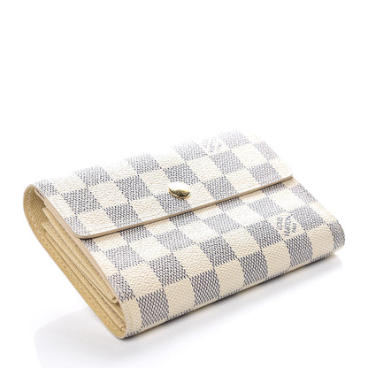 Louis Vuitton Damier Azur Alexandra Wallet 4 of 12