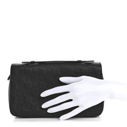Louis Vuitton Damier Infini Zippy XL Wallet Onyx 2 of 10