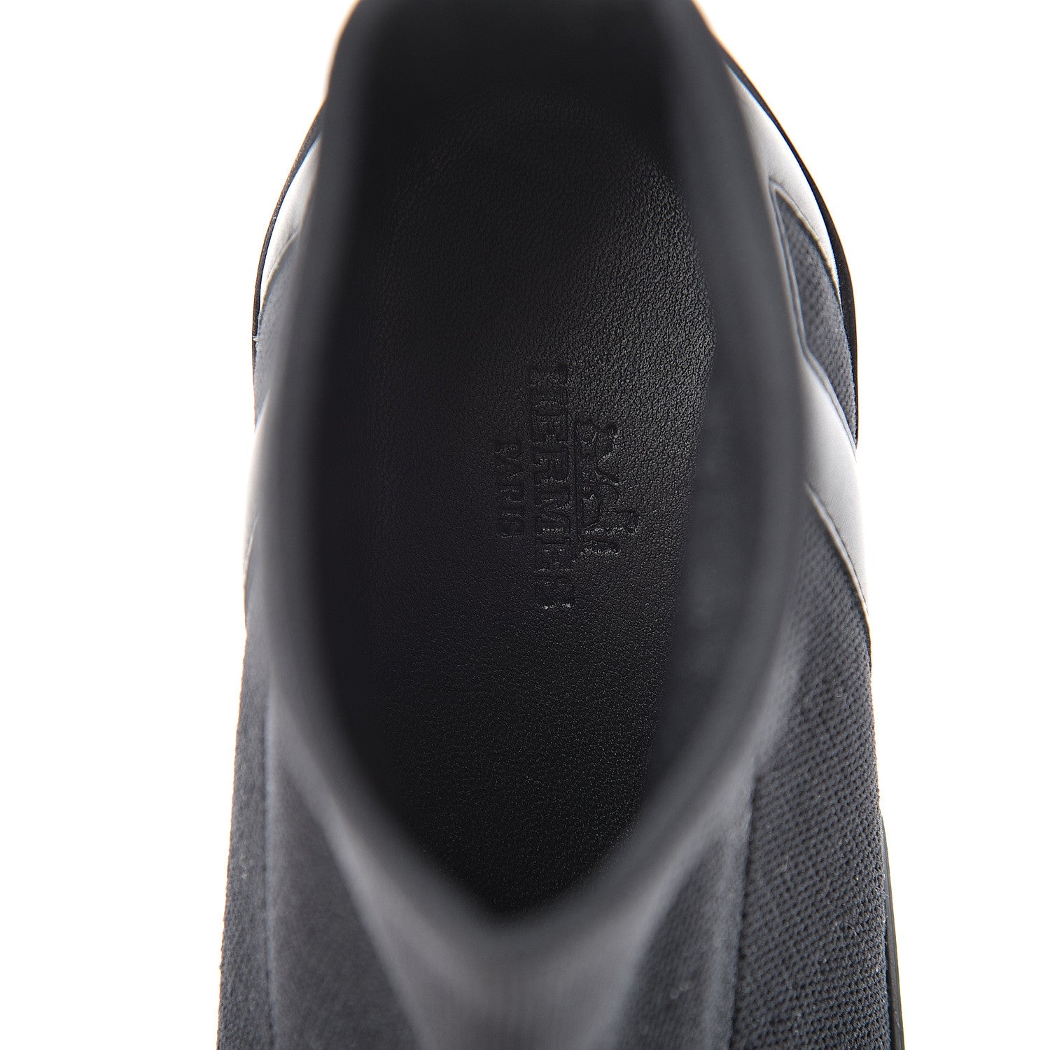 Hermes Mesh Calfskin Suede Soft Sneakers 37 Black 7 of 9