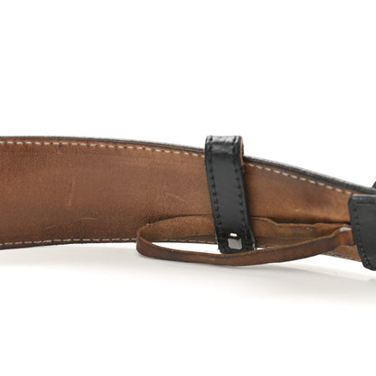 Gucci Imprime Monogram Interlocking G Belt 85 34 Black 6 of 9