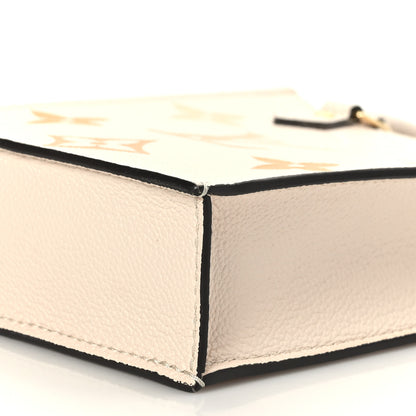 Louis Vuitton Empreinte Monogram Giant By The Pool Petit Sac Plat Cream Saffron 8 of 10