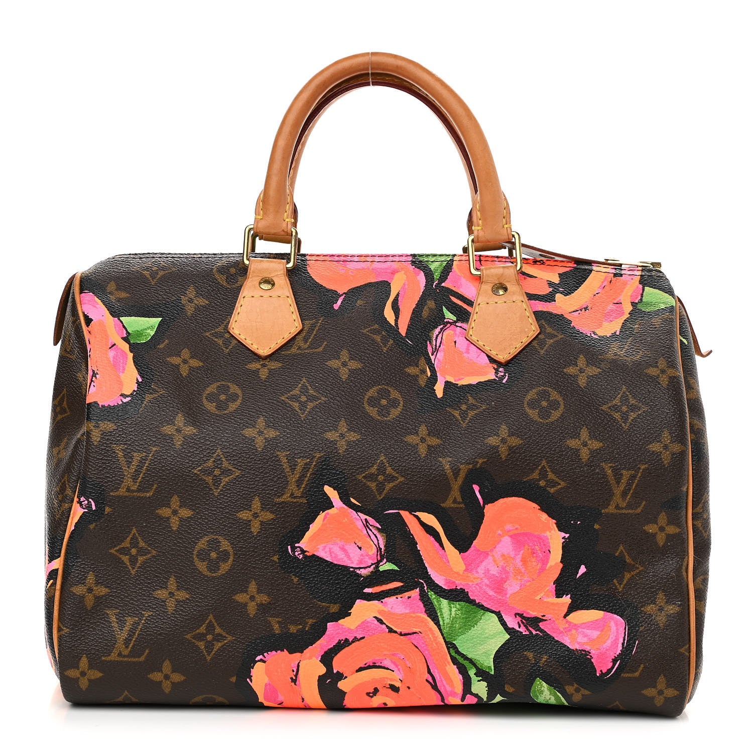 Louis Vuitton Monogram Roses Speedy 30 1 of 11