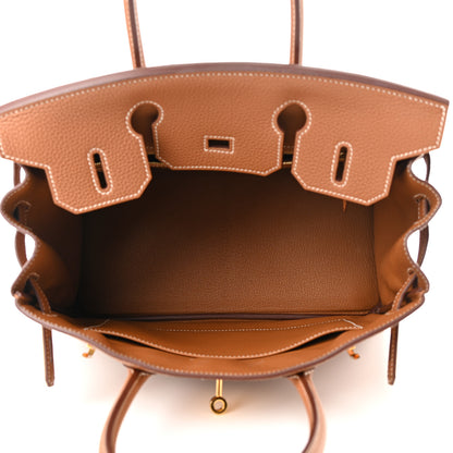 Hermes Togo Birkin 30 Gold 8 of 15